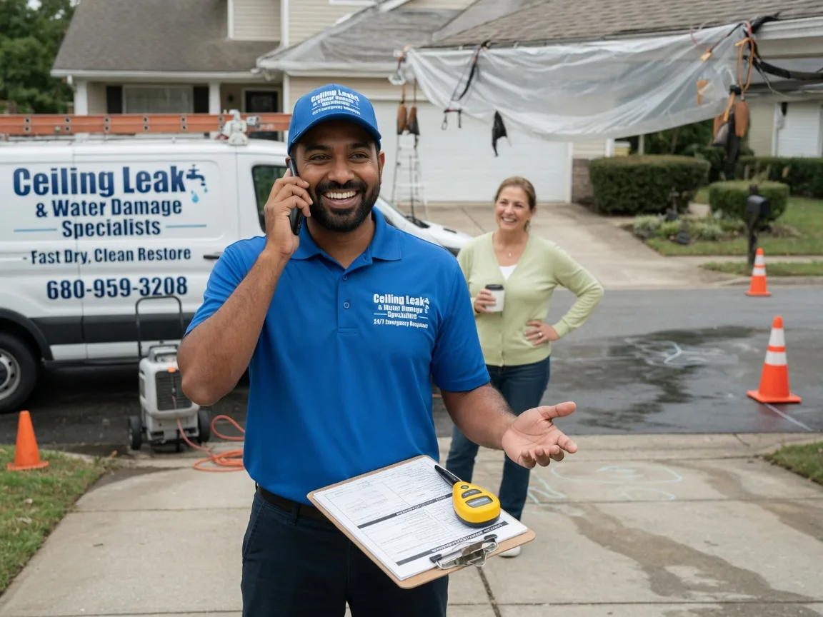 Ceiling Leak Cleanup Applegate, MI FAQs